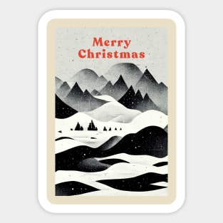 Merry Christmas Sticker